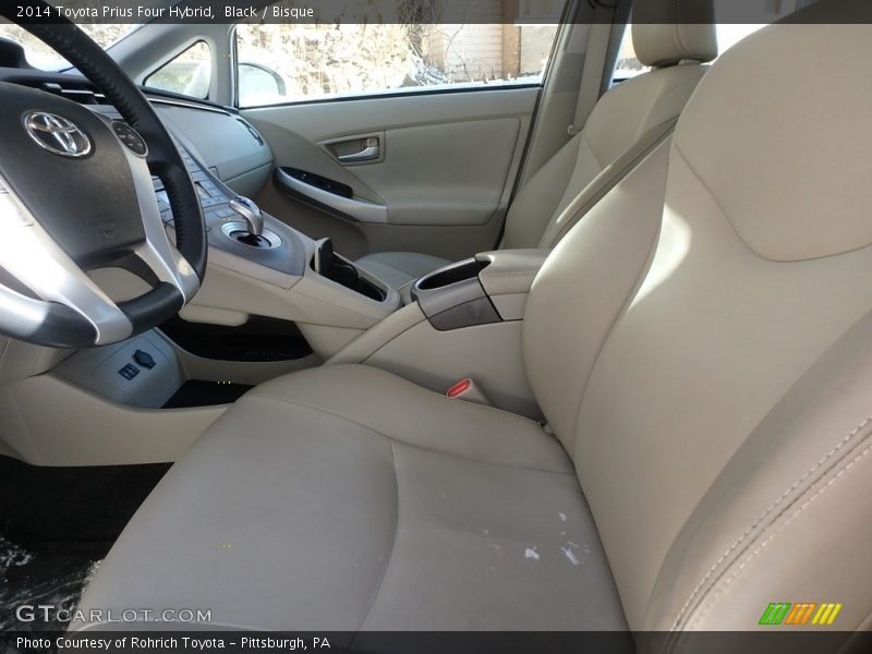 Black / Bisque 2014 Toyota Prius Four Hybrid
