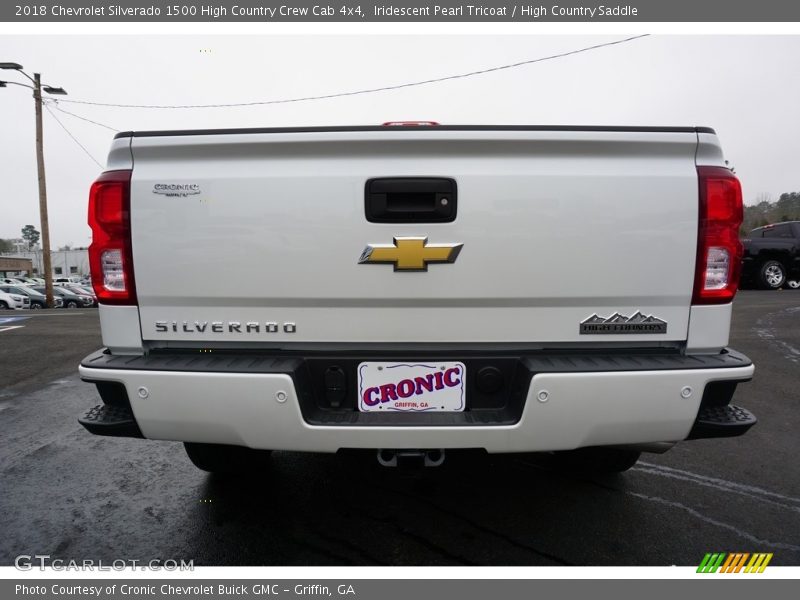 Iridescent Pearl Tricoat / High Country Saddle 2018 Chevrolet Silverado 1500 High Country Crew Cab 4x4