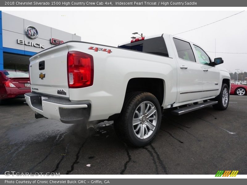 Iridescent Pearl Tricoat / High Country Saddle 2018 Chevrolet Silverado 1500 High Country Crew Cab 4x4