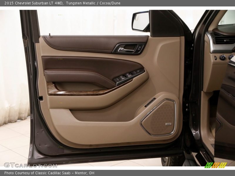 Tungsten Metallic / Cocoa/Dune 2015 Chevrolet Suburban LT 4WD