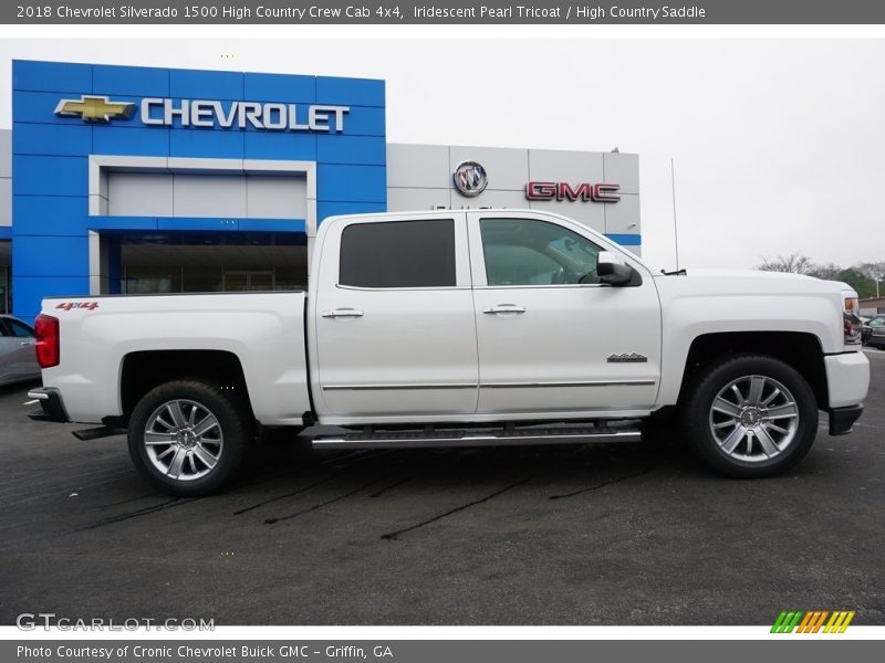 Iridescent Pearl Tricoat / High Country Saddle 2018 Chevrolet Silverado 1500 High Country Crew Cab 4x4