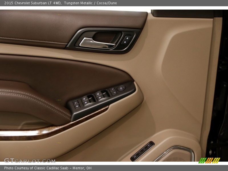 Tungsten Metallic / Cocoa/Dune 2015 Chevrolet Suburban LT 4WD
