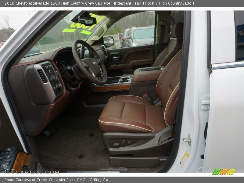 Iridescent Pearl Tricoat / High Country Saddle 2018 Chevrolet Silverado 1500 High Country Crew Cab 4x4