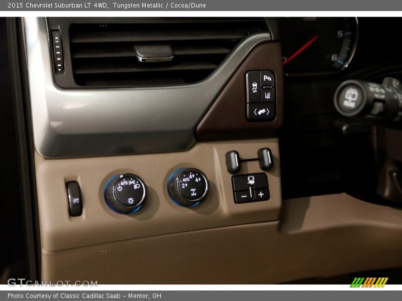 Tungsten Metallic / Cocoa/Dune 2015 Chevrolet Suburban LT 4WD