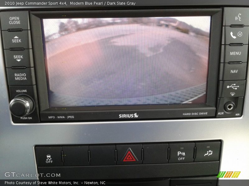 Modern Blue Pearl / Dark Slate Gray 2010 Jeep Commander Sport 4x4