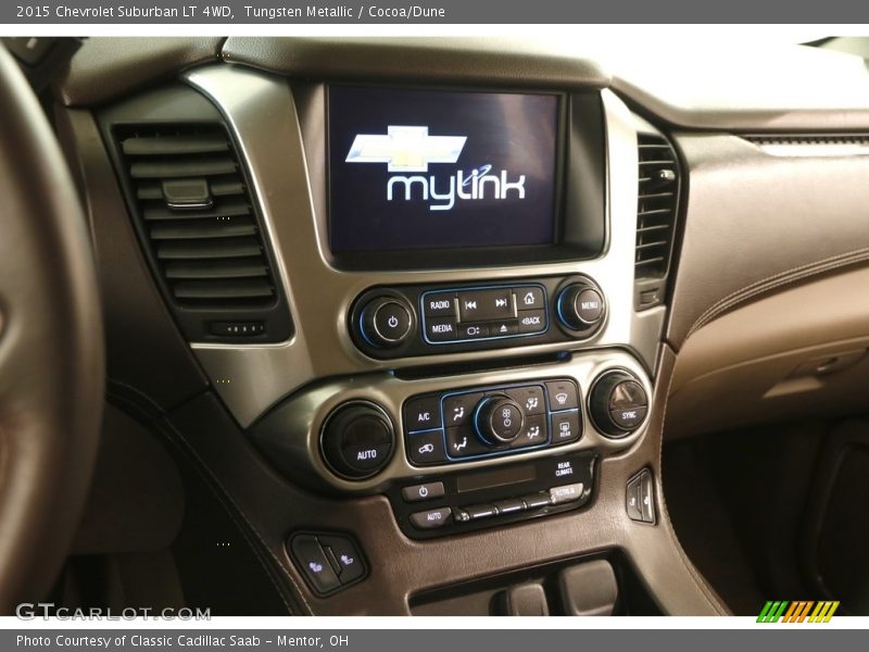 Tungsten Metallic / Cocoa/Dune 2015 Chevrolet Suburban LT 4WD