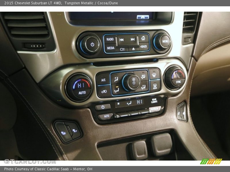 Tungsten Metallic / Cocoa/Dune 2015 Chevrolet Suburban LT 4WD