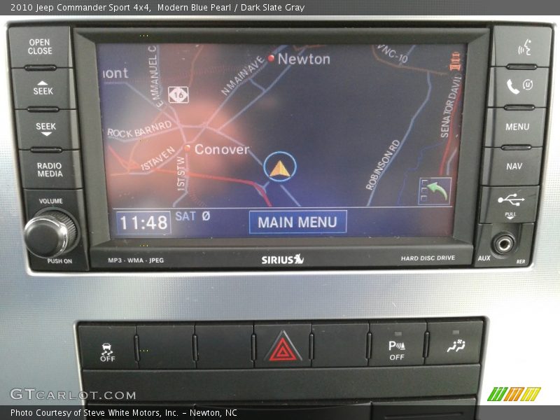 Modern Blue Pearl / Dark Slate Gray 2010 Jeep Commander Sport 4x4