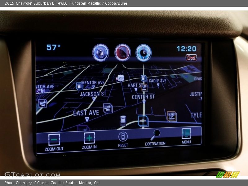 Tungsten Metallic / Cocoa/Dune 2015 Chevrolet Suburban LT 4WD