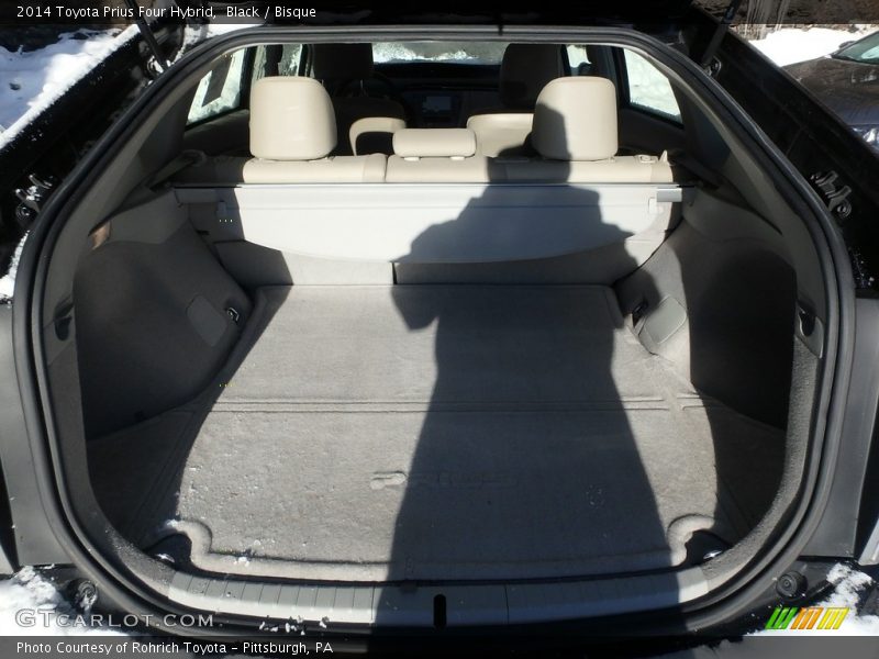Black / Bisque 2014 Toyota Prius Four Hybrid