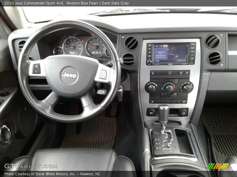 Modern Blue Pearl / Dark Slate Gray 2010 Jeep Commander Sport 4x4