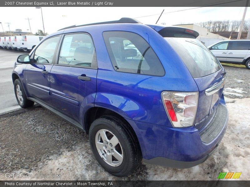 Laser Blue Metallic / Light Gray 2007 Chevrolet Equinox LS