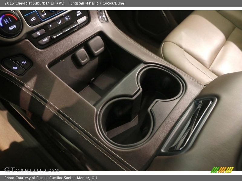 Tungsten Metallic / Cocoa/Dune 2015 Chevrolet Suburban LT 4WD