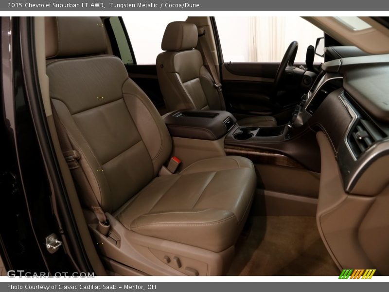 Tungsten Metallic / Cocoa/Dune 2015 Chevrolet Suburban LT 4WD