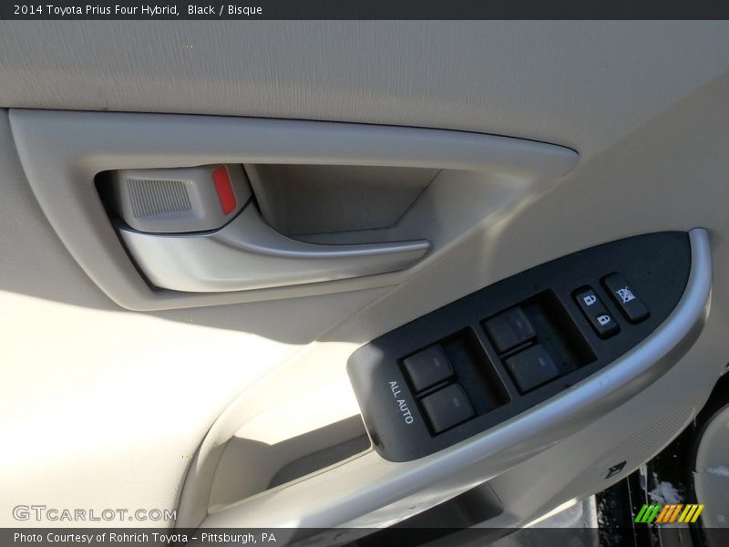 Black / Bisque 2014 Toyota Prius Four Hybrid