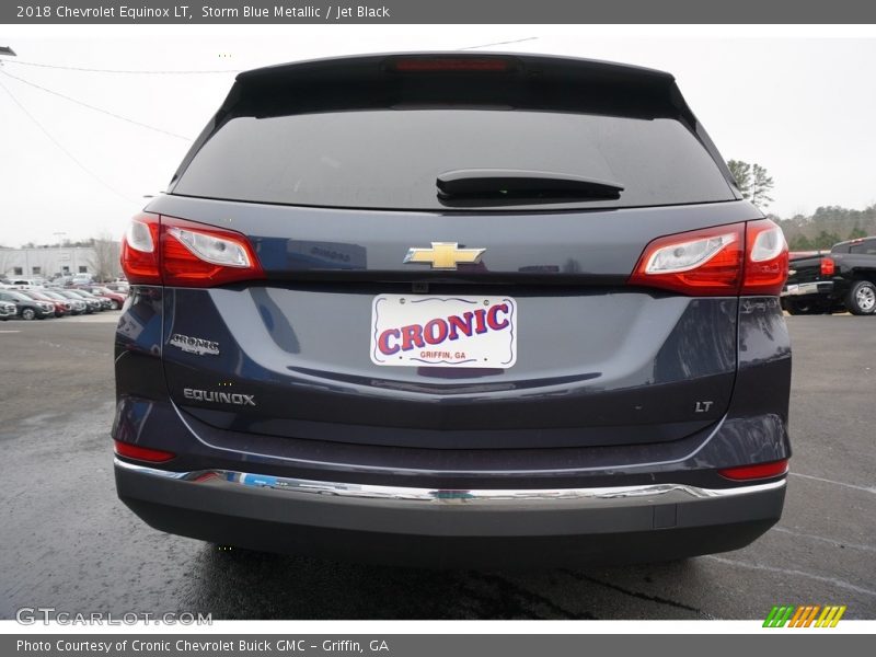 Storm Blue Metallic / Jet Black 2018 Chevrolet Equinox LT