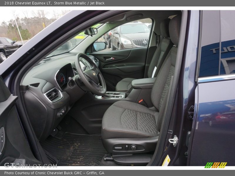 Storm Blue Metallic / Jet Black 2018 Chevrolet Equinox LT