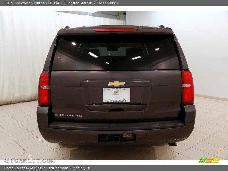 Tungsten Metallic / Cocoa/Dune 2015 Chevrolet Suburban LT 4WD