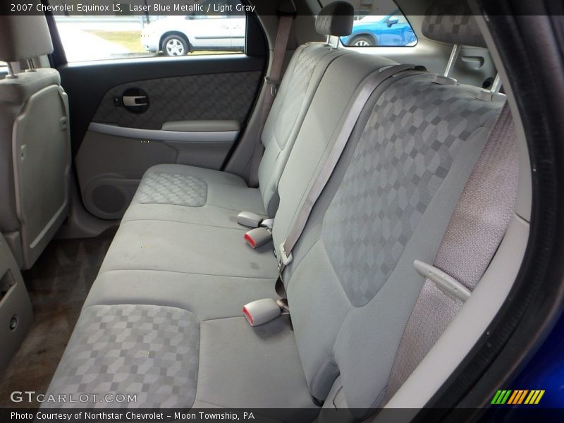 Laser Blue Metallic / Light Gray 2007 Chevrolet Equinox LS