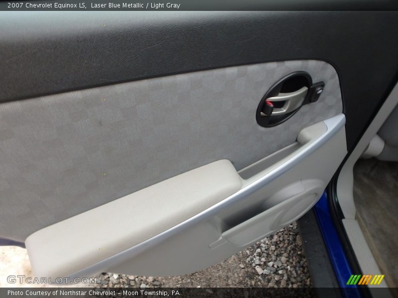 Laser Blue Metallic / Light Gray 2007 Chevrolet Equinox LS