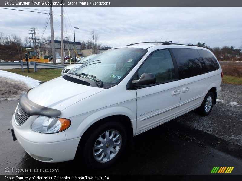 Stone White / Sandstone 2001 Chrysler Town & Country LXi