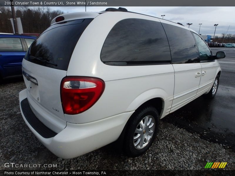 Stone White / Sandstone 2001 Chrysler Town & Country LXi