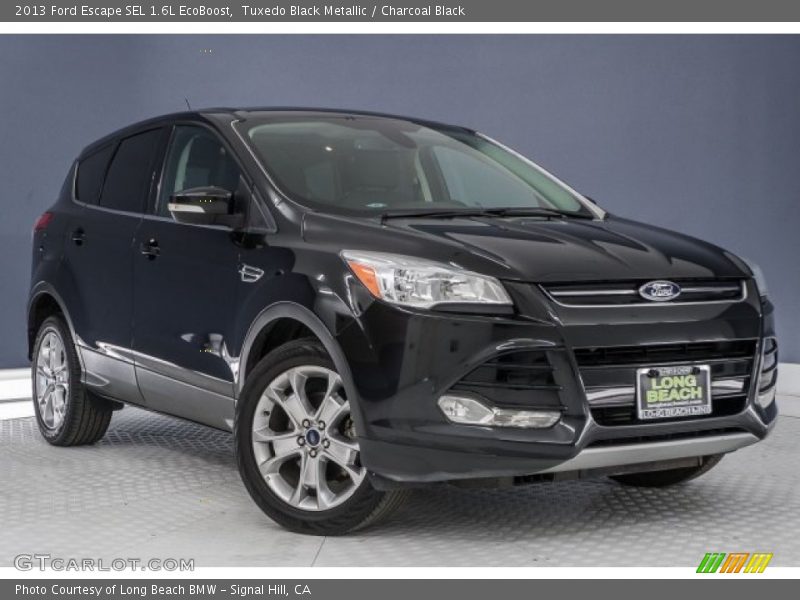 Tuxedo Black Metallic / Charcoal Black 2013 Ford Escape SEL 1.6L EcoBoost