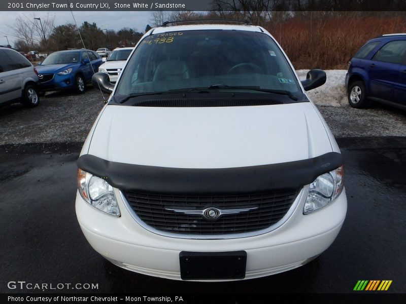 Stone White / Sandstone 2001 Chrysler Town & Country LXi