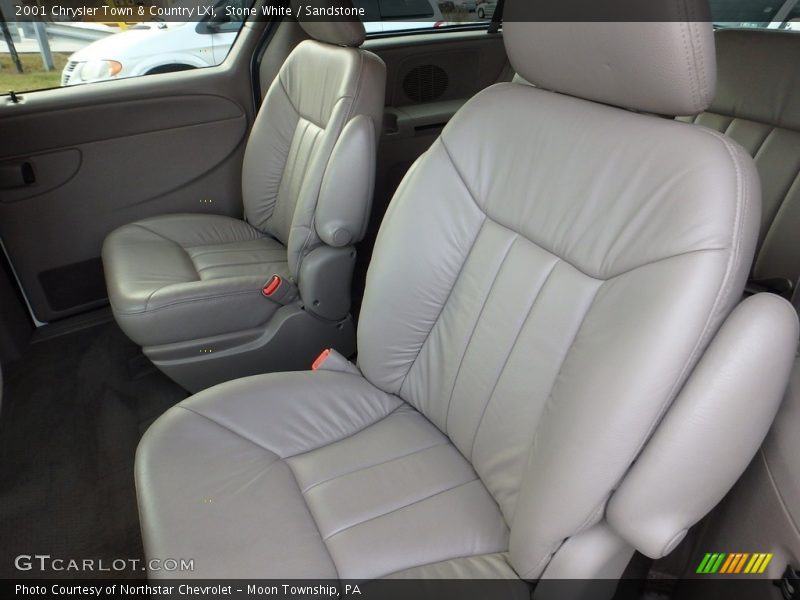 Stone White / Sandstone 2001 Chrysler Town & Country LXi