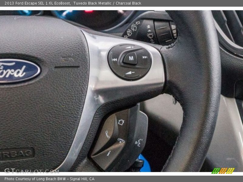Tuxedo Black Metallic / Charcoal Black 2013 Ford Escape SEL 1.6L EcoBoost