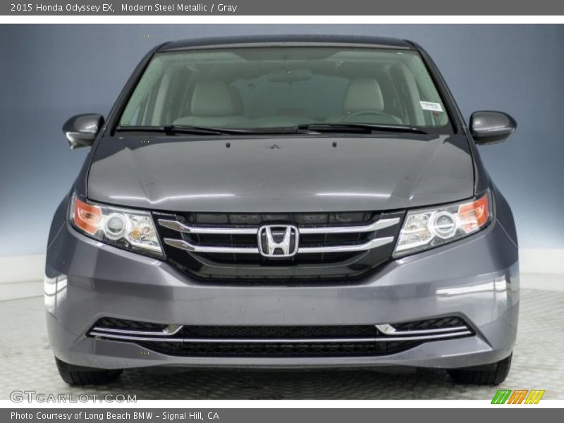 Modern Steel Metallic / Gray 2015 Honda Odyssey EX