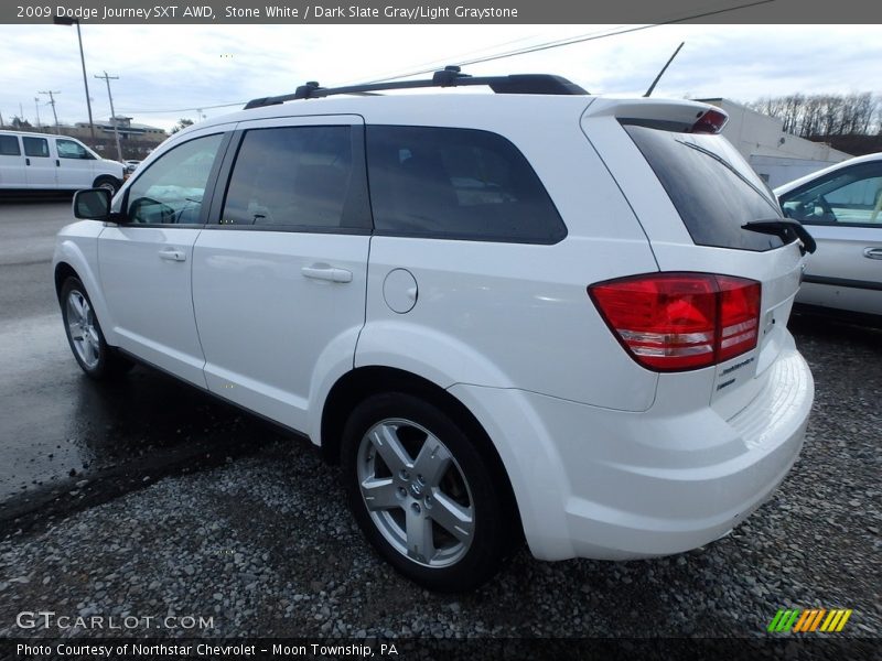 Stone White / Dark Slate Gray/Light Graystone 2009 Dodge Journey SXT AWD