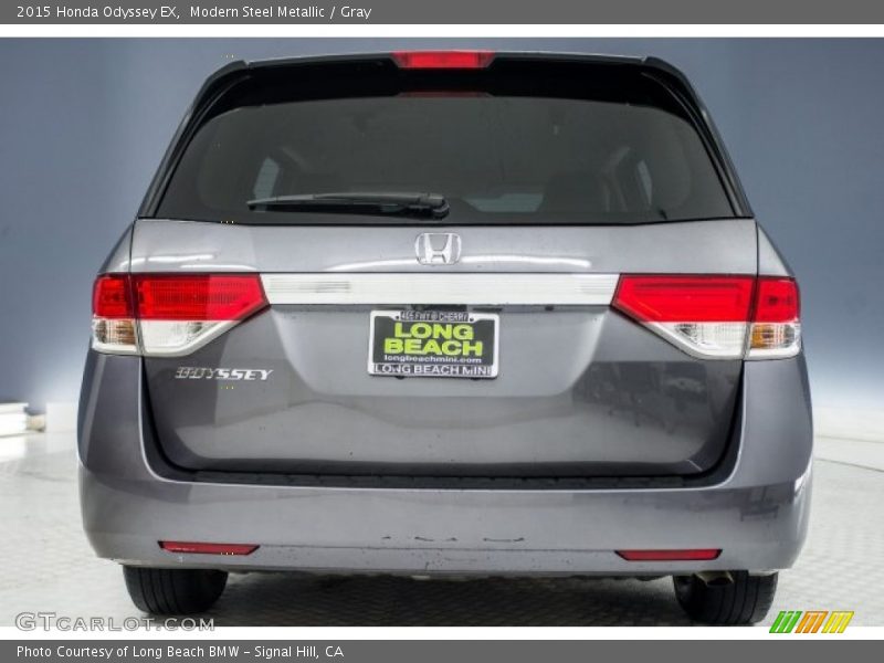 Modern Steel Metallic / Gray 2015 Honda Odyssey EX