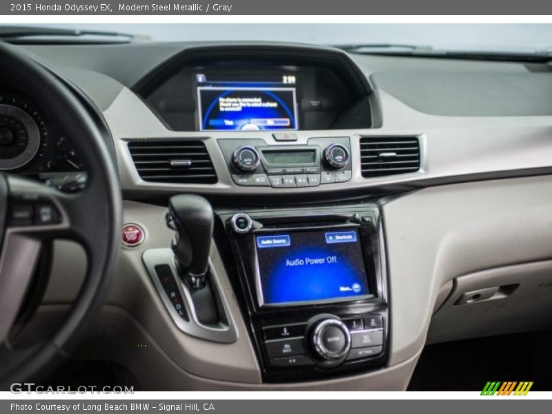 Modern Steel Metallic / Gray 2015 Honda Odyssey EX