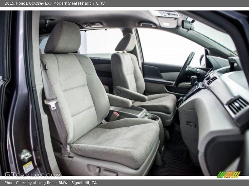 Modern Steel Metallic / Gray 2015 Honda Odyssey EX