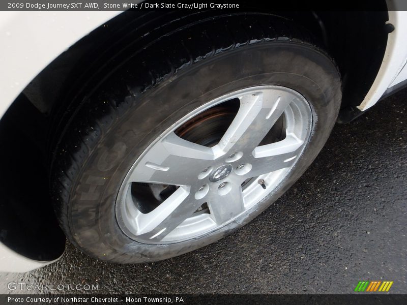 Stone White / Dark Slate Gray/Light Graystone 2009 Dodge Journey SXT AWD