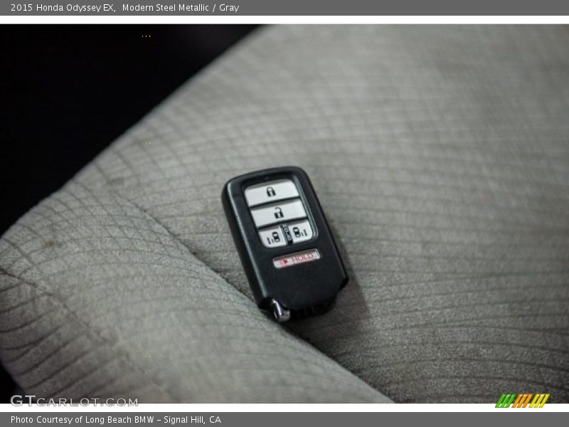 Modern Steel Metallic / Gray 2015 Honda Odyssey EX