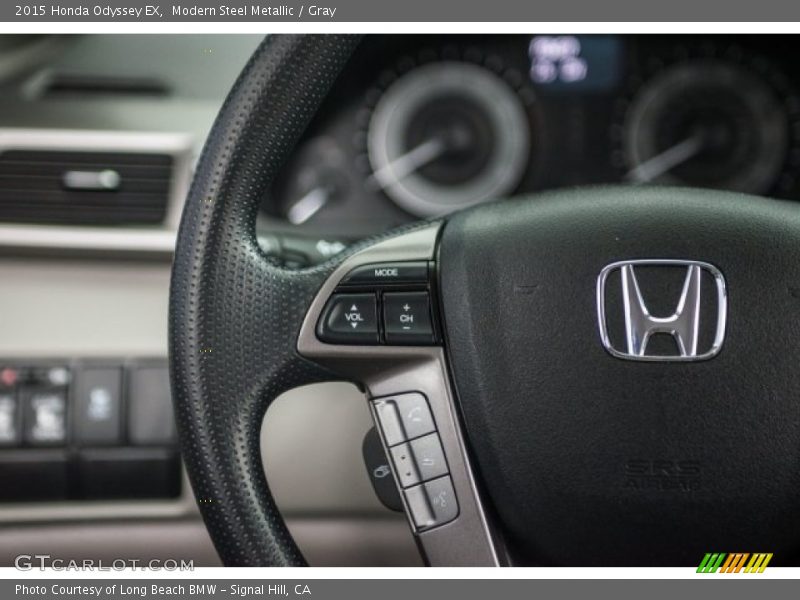 Modern Steel Metallic / Gray 2015 Honda Odyssey EX
