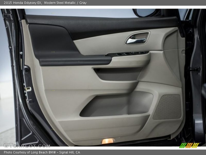 Modern Steel Metallic / Gray 2015 Honda Odyssey EX