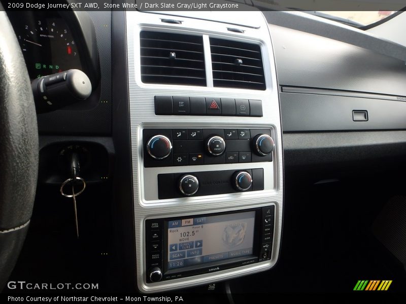 Stone White / Dark Slate Gray/Light Graystone 2009 Dodge Journey SXT AWD
