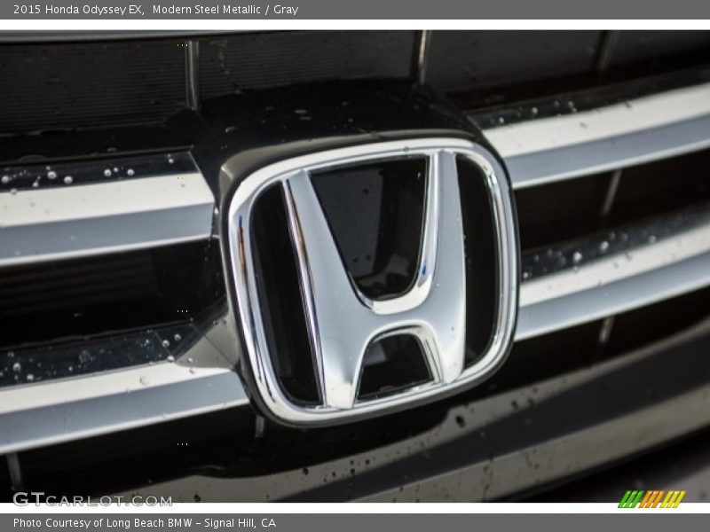 Modern Steel Metallic / Gray 2015 Honda Odyssey EX