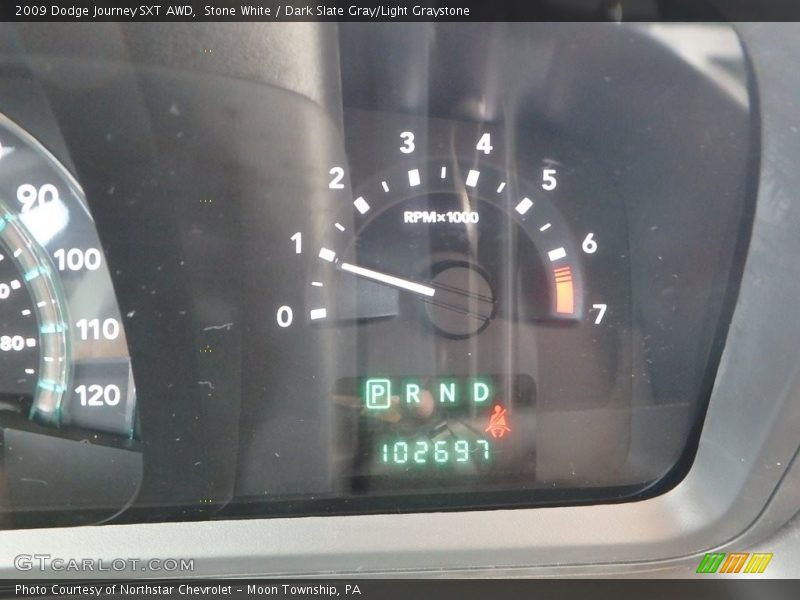 Stone White / Dark Slate Gray/Light Graystone 2009 Dodge Journey SXT AWD