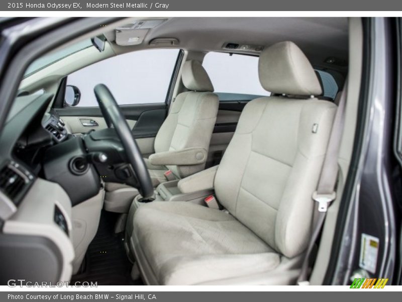 Modern Steel Metallic / Gray 2015 Honda Odyssey EX