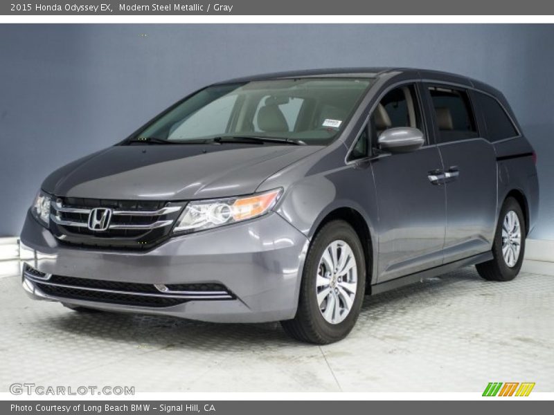 Modern Steel Metallic / Gray 2015 Honda Odyssey EX