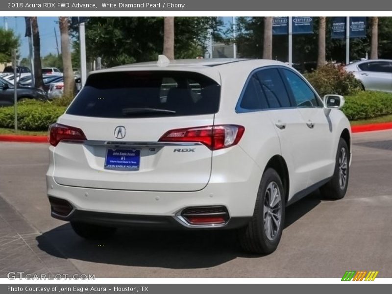 White Diamond Pearl / Ebony 2018 Acura RDX FWD Advance