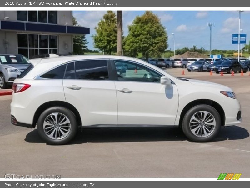 White Diamond Pearl / Ebony 2018 Acura RDX FWD Advance