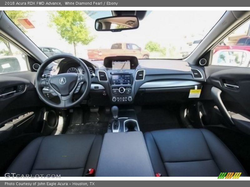 White Diamond Pearl / Ebony 2018 Acura RDX FWD Advance