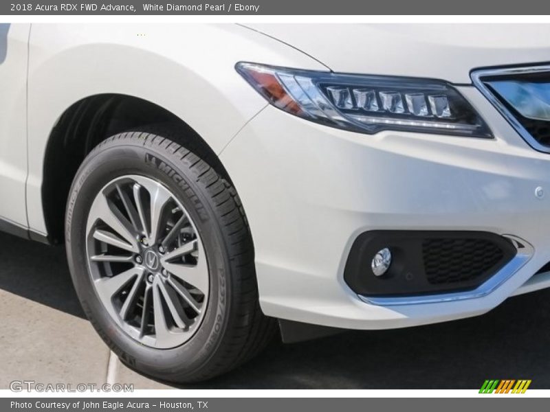 White Diamond Pearl / Ebony 2018 Acura RDX FWD Advance