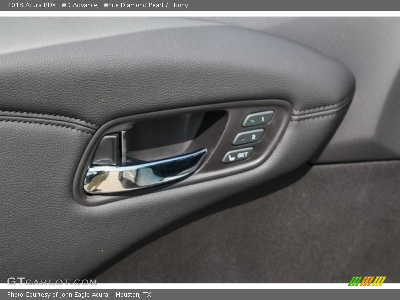 White Diamond Pearl / Ebony 2018 Acura RDX FWD Advance