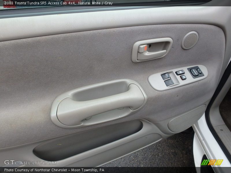 Natural White / Gray 2003 Toyota Tundra SR5 Access Cab 4x4